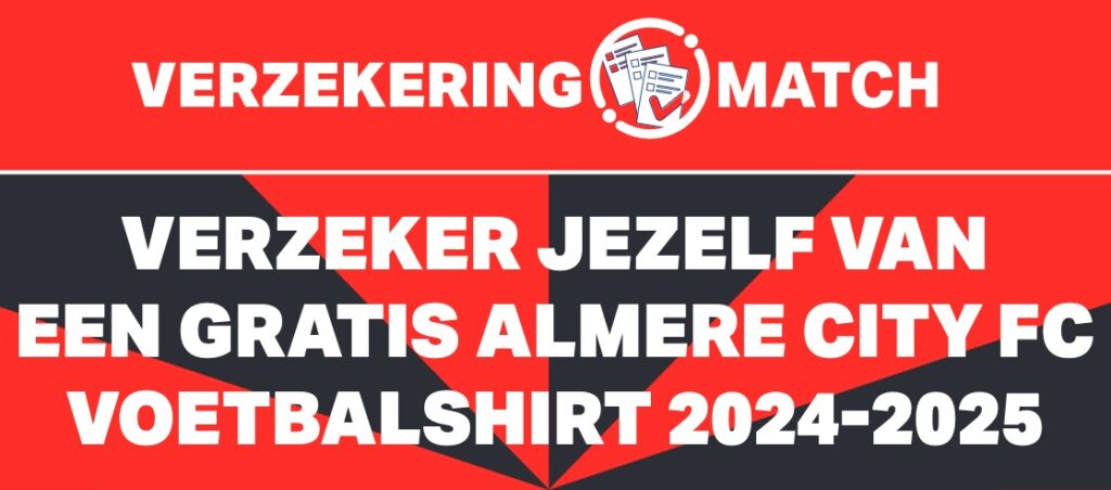 Almere-City-FC-voetbalshirt-actie-Verzekering.